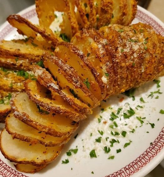 Gebackene Kartoffel Scheiben