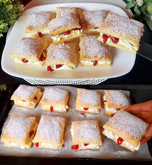 Gefüllte Blätterteig Teilchen, superschnell und sowas von lecker - Welt ...