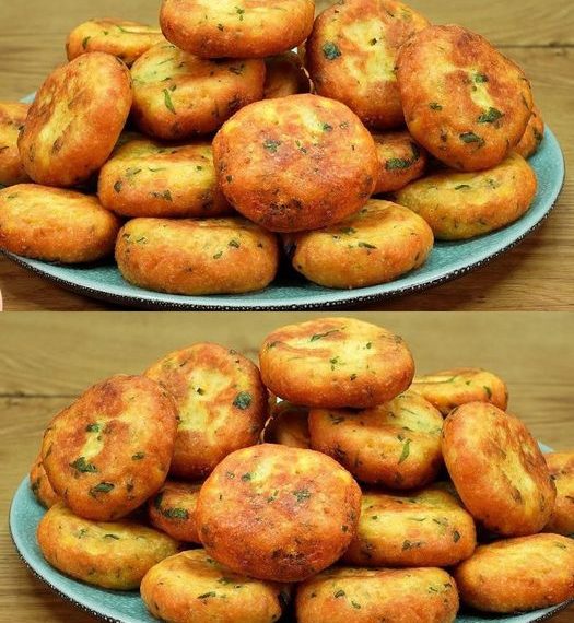 Gigantisch sooo lecker, Kartoffelfrikadellen gefüllt mit Käse
