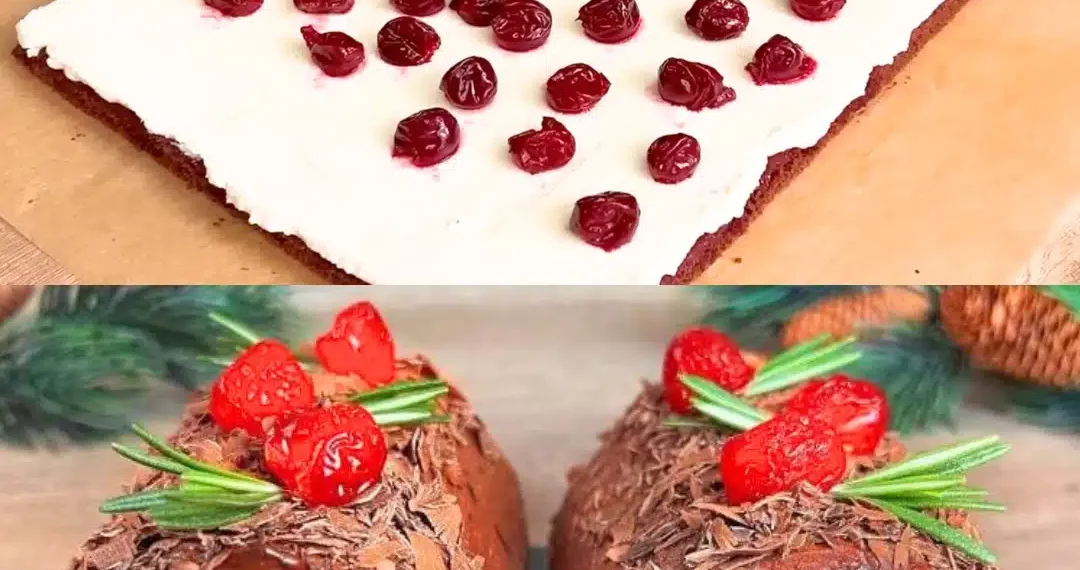 Kirschenrollen: das Rezept für ein wunderschönes Dessert, perfekt für die Feiertage