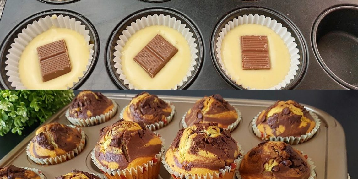 Muffins in 5 Minuten bereit für den Ofen, sowas von lecker