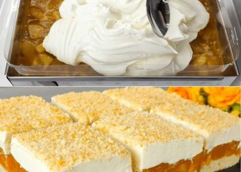 Omas Puddingschnitten , jedes stück zergeht im Mund!