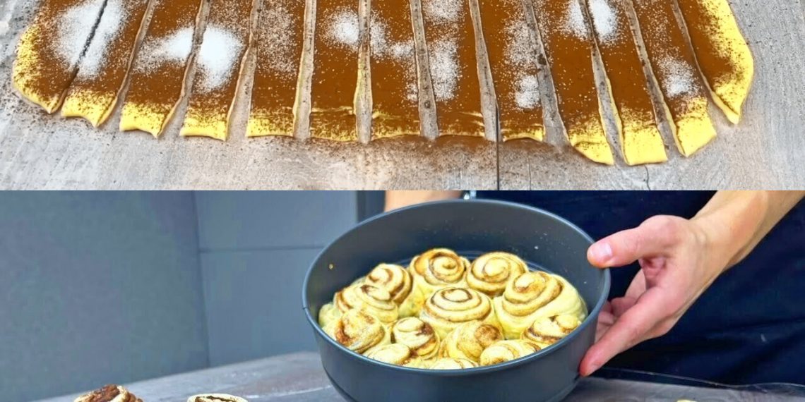 Omas Schnecken mit Zimtzucker, die sind ein volltreffer