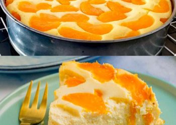 Quarkkuchen ohne Boden in 2 Minuten, Ratzfatz weggfuttert!