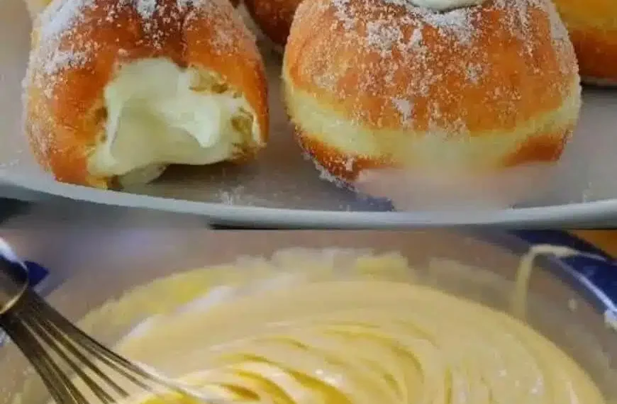 Rezept für gefüllte Donuts