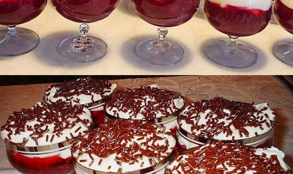 Schneewittchen Dessert in 3 Minuten