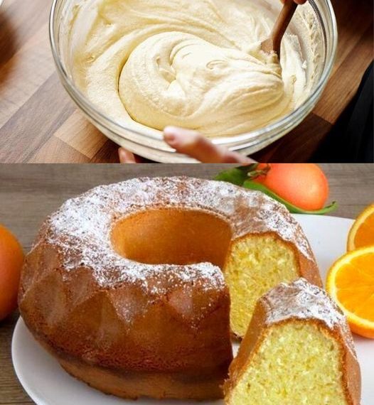 So weich und duftend, Orangenkuchen der die Welt verrückt macht