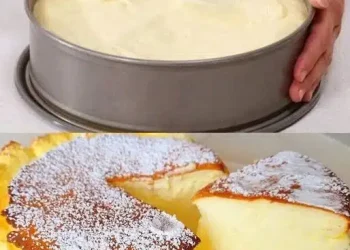 Ultracremiger Quarkkuchen ohne Boden in 5 Minuten im Ofen: Ich backe Käsekuchen nur noch So!
