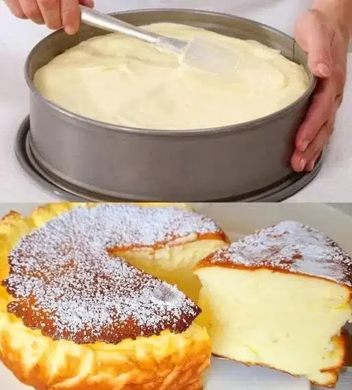 Ultracremiger Quarkkuchen ohne Boden in 5 Minuten im Ofen: Ich backe Käsekuchen nur noch So!