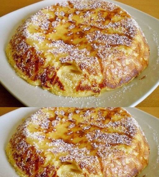 Apfelkuchen aus der Pfanne