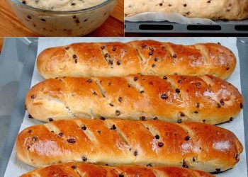 Baguette Viennoise: das Rezept für süßes, leckeres Brot und perfekt für einen Snack!