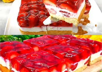 Der berühmteste Erdbeerkuchen, der auf der Zunge zergeht – Unglaublich leckerer Kuchen in 15 Minuten!