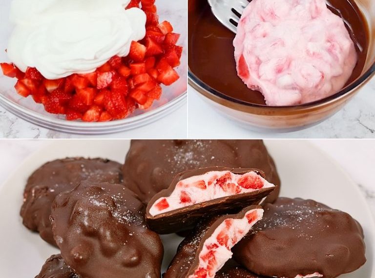 Erdbeeren, Joghurt, Schokolade, PERFEKTER GESCHMACK! - Welt Rezept
