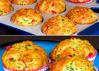 Herzhafte Gemüse-Muffins: zu lecker, um sie nicht zu probieren!