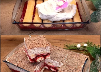 Himbeertiramisu mit Ricotta-Käse