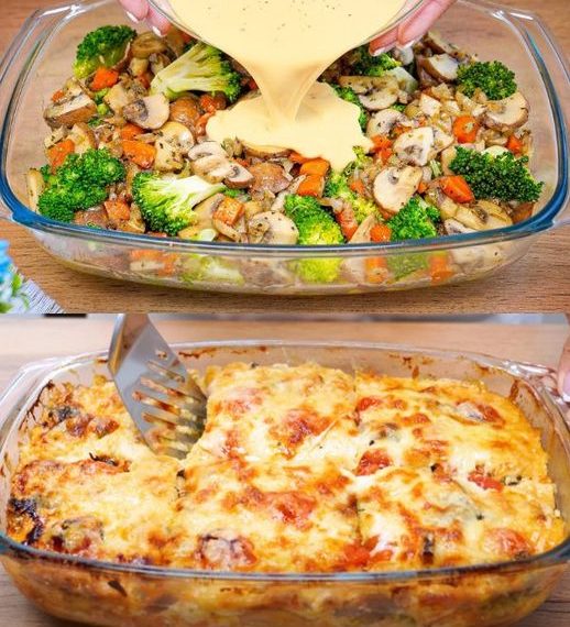 Kartoffel Brokkoli Auflauf