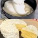 Kokos-Biskuitkuchen, luftig-leicht und schmeckt wunderbar!