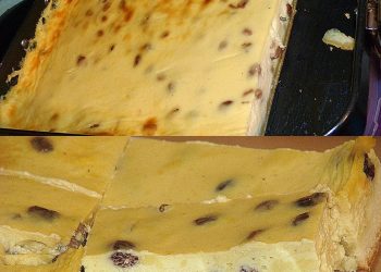 Omas cremiger Schmandkuchen mit Pudding Rezept