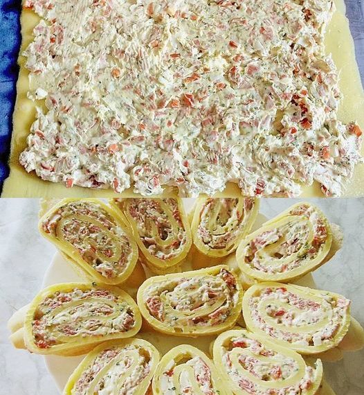 Pikante Käseröllchen