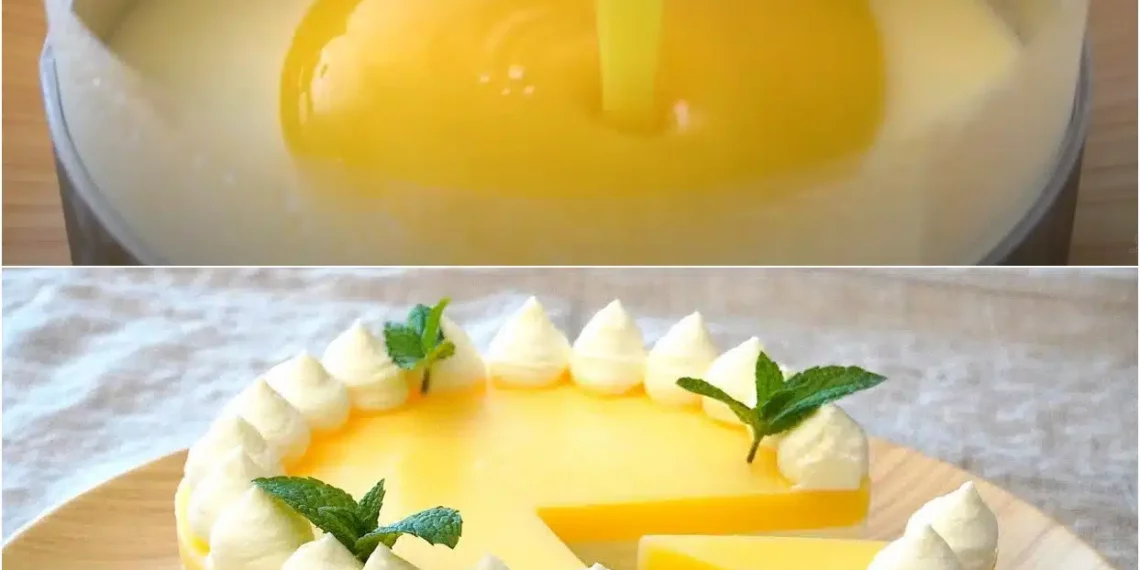 ZITRONEN-KÄSEKUCHEN – OHNE BACKEN