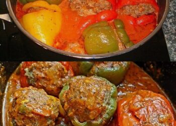 Gefüllte Paprika nach Uroma Susanne