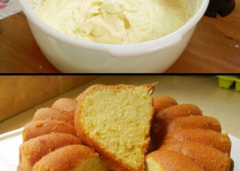 Omas einfaches Rezept für sehr saftigen Bananenkuchen