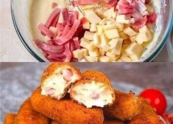 Schinken Käse Krokette