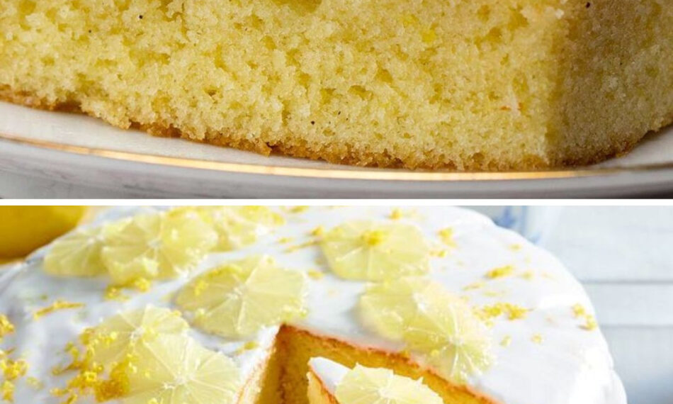 Zitronenkuchen, wahnsinnig saftig und lecker