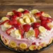 Erdbeer-Bananen-Genuss-Käsekuchen