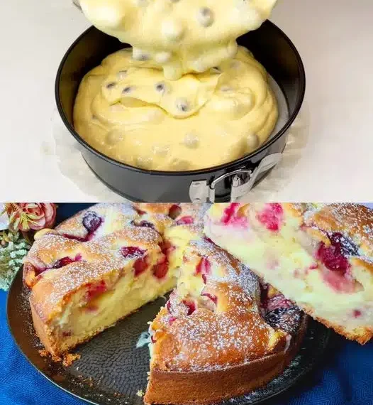 Flash-Kirschkuchen mit Vanillepudding: Jedes Stück zergeht auf der Zunge