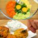 Zucchini-Frikadellen mit cremiger Knoblauchsauce