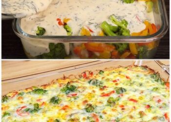 Brokkoli Käse Auflauf 100x besser als Fleisch soo lecker