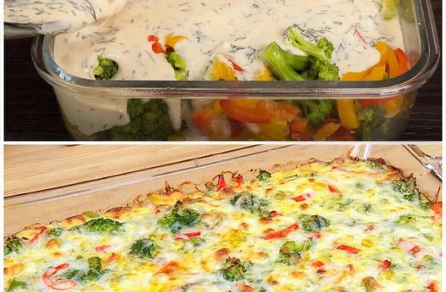 Brokkoli Käse Auflauf 100x besser als Fleisch soo lecker