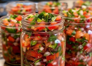 Es reicht nie aus, ein Glas davon aufzufüllen! Normalerweise mache ich gerne 5 auf einmal