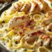 Fettuccine Alfredo mit Hähnchen sowas von guuut