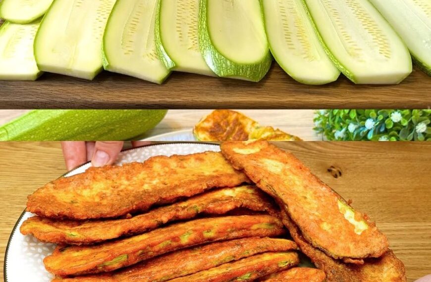 Knusprige Parmesan-Zucchini-Pommes
