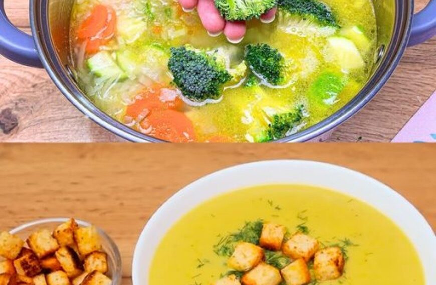 Magenberuhigende Gemüsesuppe