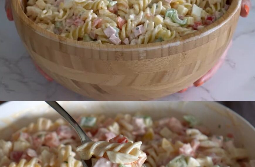 Nudelsalat mit lecker Geheimsoße