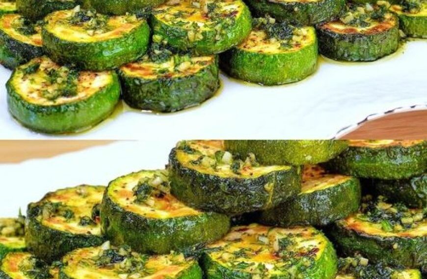 Ohh mensch Ich habe noch nie so leckere Zucchini gegessen