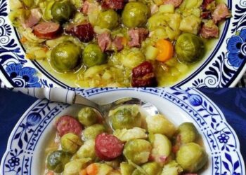 Rosenkohl Eintopf, sehr lecker und Gesund