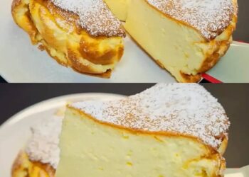 Ultracremiger Quarkkuchen ohne Boden Rezept