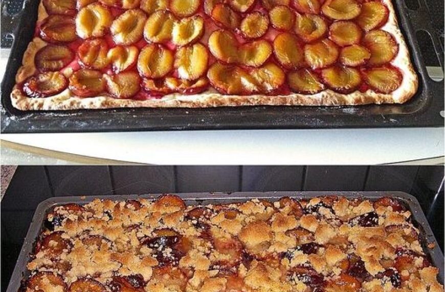 Zwetschgenkuchen vom Blech in 10 Minuten im Ofen - Welt Rezept
