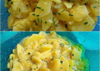 Schwabischer kartoffelsalat ist liebe pur