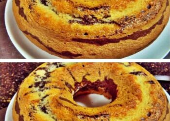 Marmor-Kaffeekuchen: sehr hübsch und mit wunderbarem Kaffeegeschmack