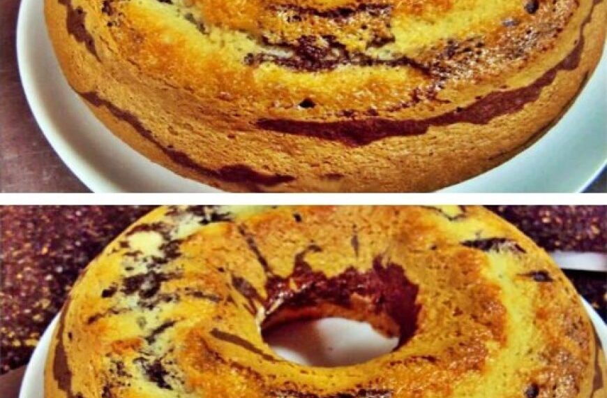 Marmor-Kaffeekuchen: sehr hübsch und mit wunderbarem Kaffeegeschmack