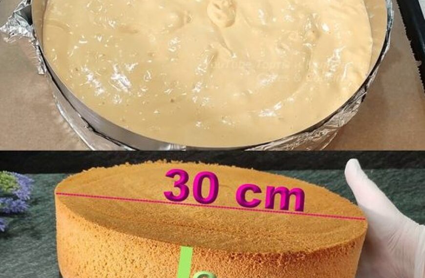 Bäckermeister Biskuitboden der einfach immer gelingt in 5 Minuten