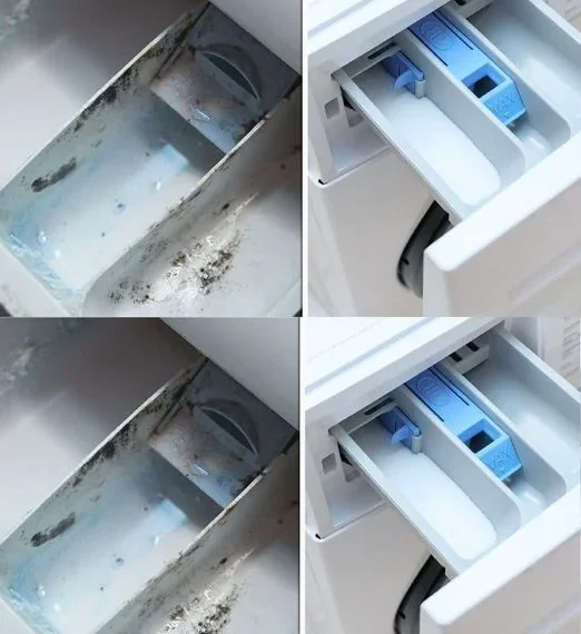 Der geniale Trick zum Reinigen der Waschmaschinenschublade: Sie ist wieder wie neu und frei von Schimmel