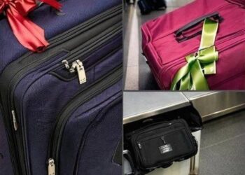 Ein Reiseexperte erklärt, warum es keine gute Idee ist, eine Schleife ans Gepäck zu binden