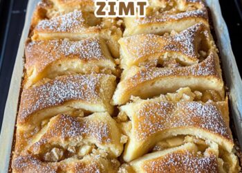 Apfel-Biskuit mit Zimt – Herbstlich & Fruchtig