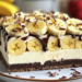 Bananensplit Torte ohne Backen – Süßer Genuss in nur wenigen Minuten!